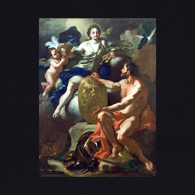 Francesco Solimena Venus at the Forge of Vulcan by pdpress